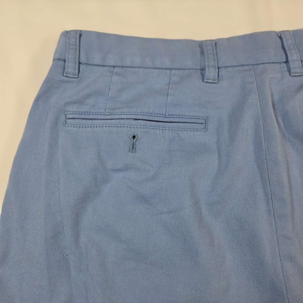 Tommy Bahama Boracay Shorts Mens 32 Light Blue Stretch Chino Flat Front 9 Inseam - Picture 6 of 11